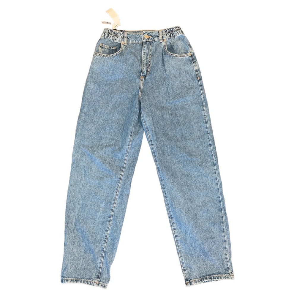 NWT Topshop Baggy Jeans w/ Elastic Waist